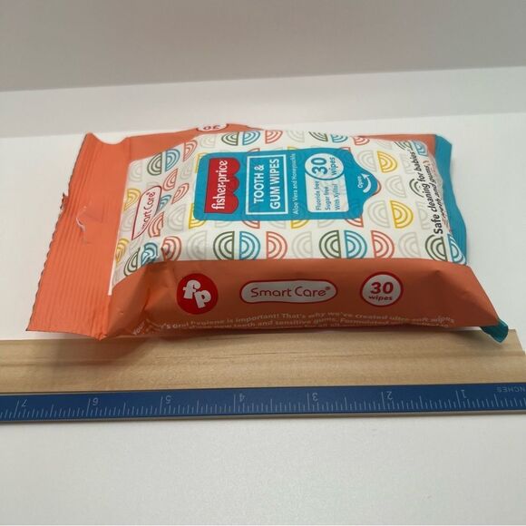 Paw Patrol Sky Pacifier With Cover Pink ‎ Fisher-Price Tooth and Gum Wipe Bundle - Picture 6 of 7